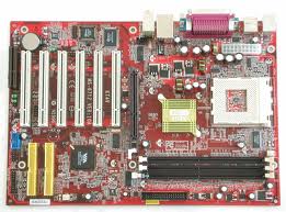 KT4V MS-6712 VER: 10A 462 motherboard w CPU Fan