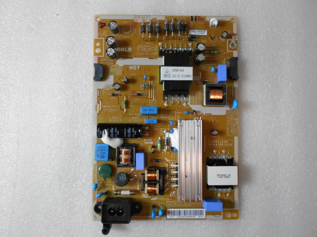 New Samsung UN40H6350 Power Supply LED Board BN44-00703A