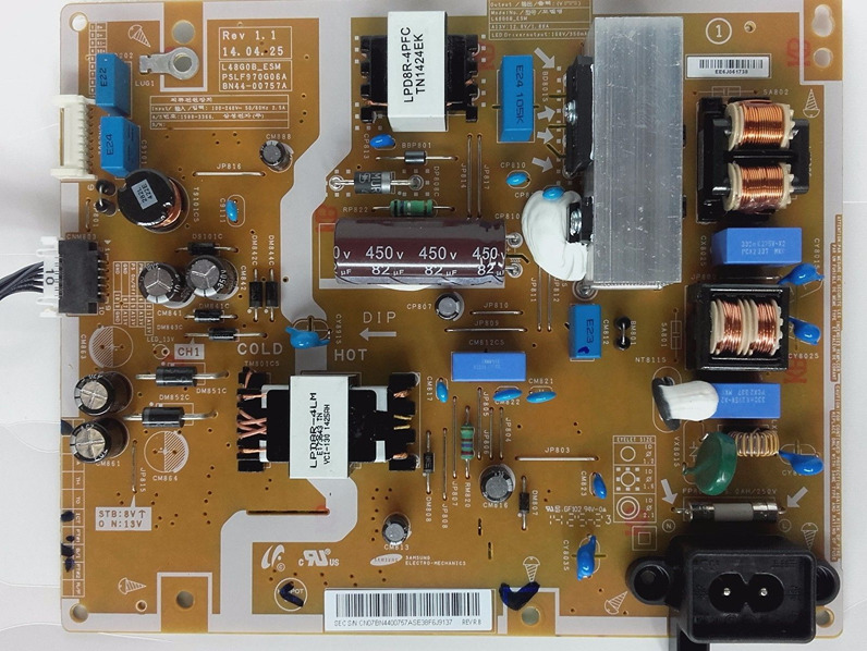 Power board BN44-00757A L48G0B-ESM PSLF970G06A