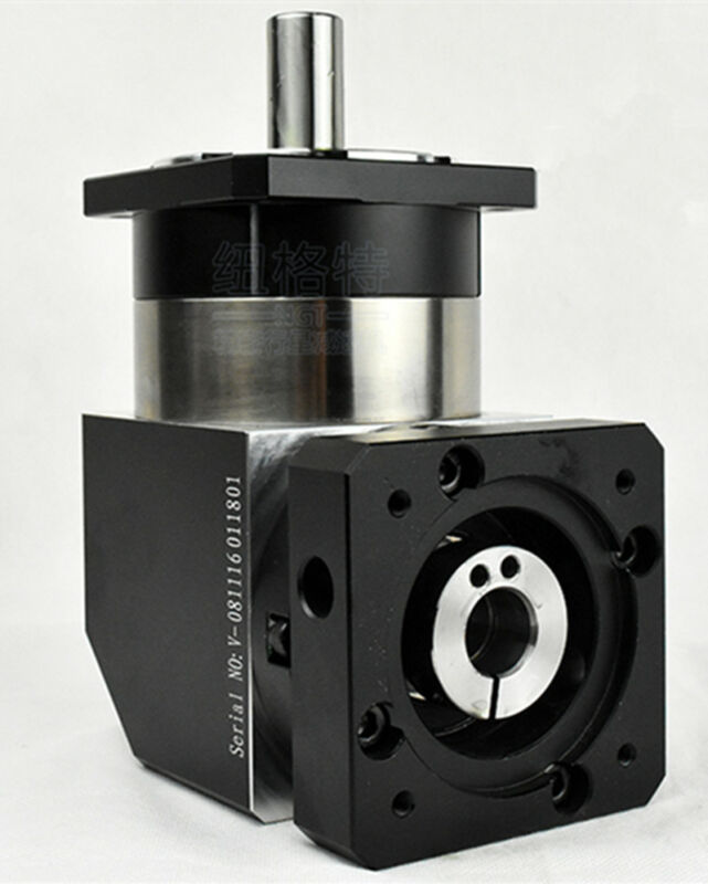 right angle planetary reducer 15:1 to 100:1 for nema34 stepper motor input 1/2"