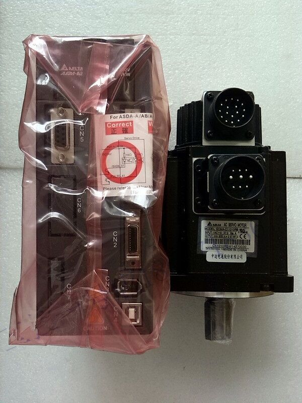 ECMA-FA1308RS+ASD-A2-1021-L DELTA AC servo motor driver kit 0.85kw 1500rpm 5.41N