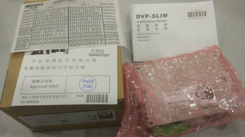 DVP08SN11T Delta S Series PLC Digital Module DO 8 Transistor new in box