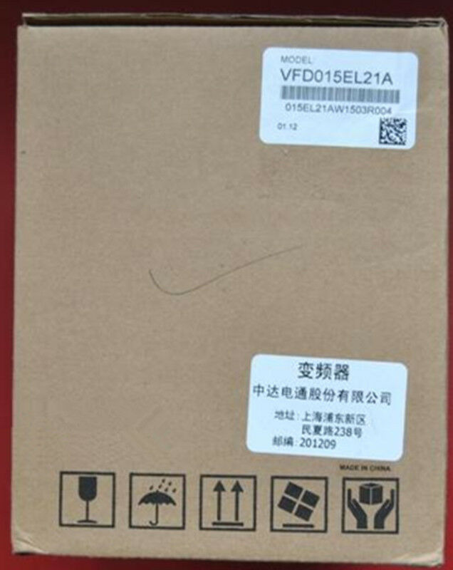 VFD015EL21A DELTA VFD Inverter Frequency converter 1.5KW 2HP 1PHASE 220V 600Hz