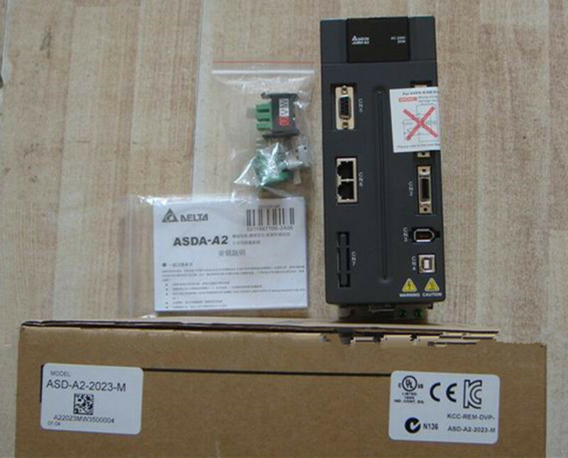 ECMA-E11320RS+ASD-A2-2023-M DELTA AC servo motor driver kit 2.0kw 2000rpm 9.55Nm