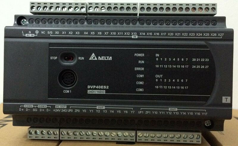 DVP40ES200T Delta ES2 Series Standard PLC DI 24 DO 16 Transistor new in box