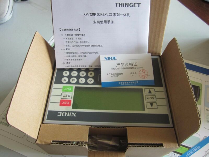 XP2-18RT XINJE Integrator of PLC&HMI OP330 operate panel XC2 10DI/8DO new in box