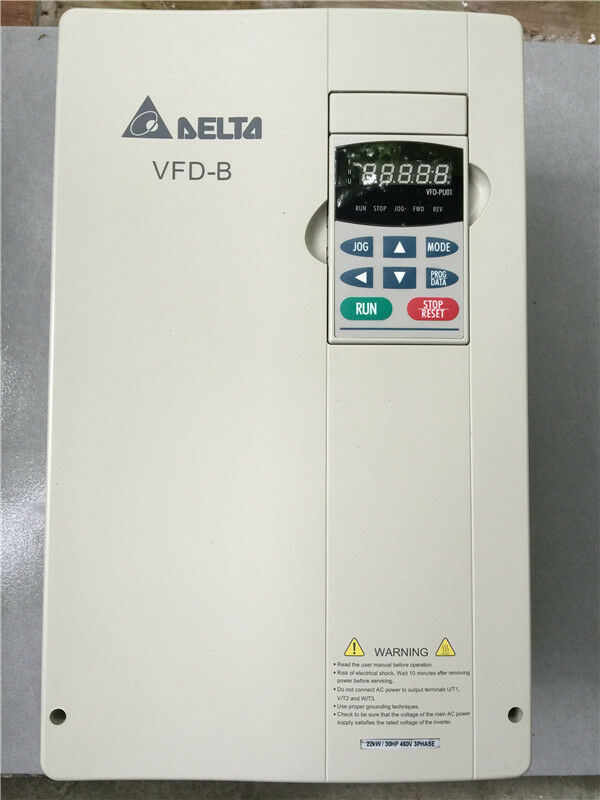 VFD220B43A DELTA VFD Inverter Frequency converter 22kw 30HP 3 PHASE 380V 400HZ