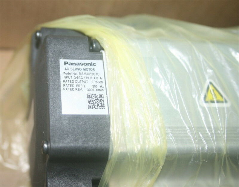 MSMJ082G1U A5 AC Servo Motor 750w 3000rpm 2.4N.m 80mm frame AC200V 20-bit