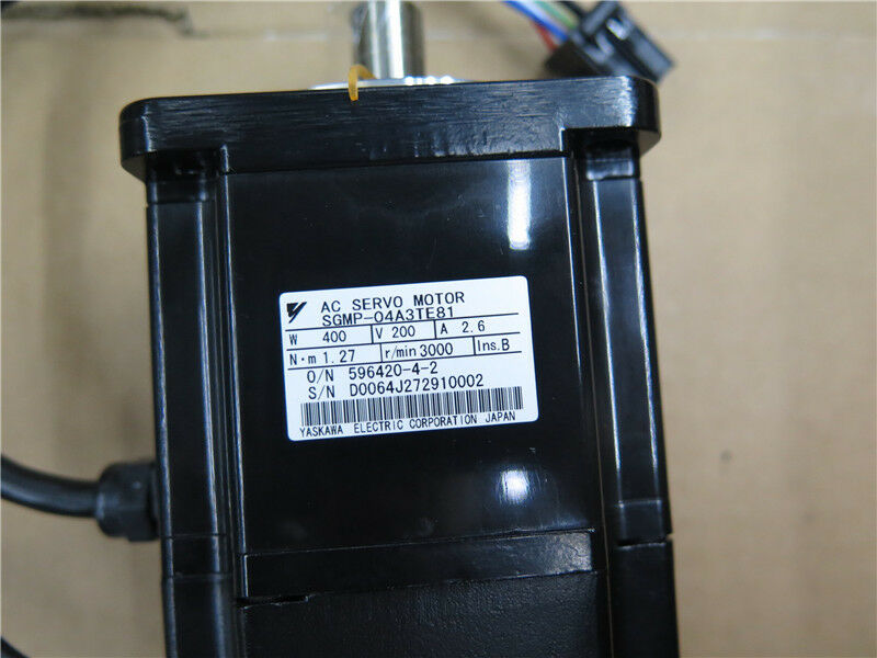 1PC YASKAWA AC SERVO MOTOR SGMP-04A3TE81 NEW ORIGINAL EXPEDITED SHIPPING