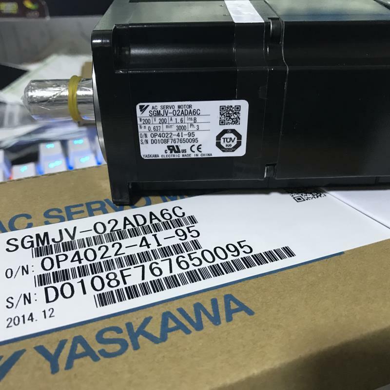 1PC YASKAWA AC SERVO MOTOR SGMJV-02ADA6C NEW ORIGINAL EXPEDITED SHIPPING