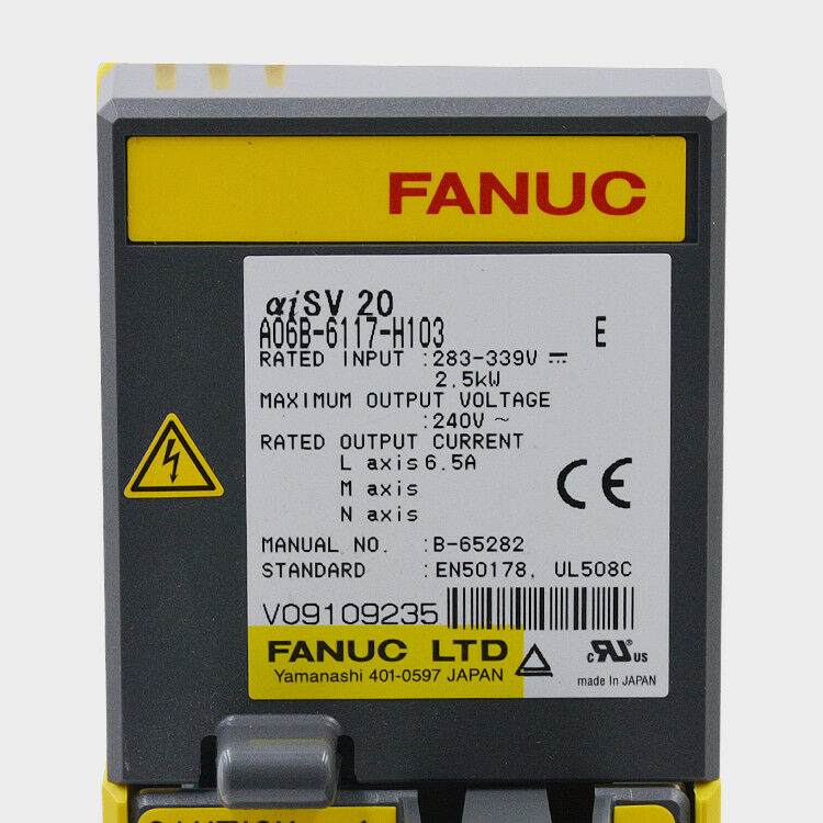 NEW ORIGINAL FANUC SERVO AMPLIFIER MODULE A06B-6117-H103 EXPEDITED SHIPPING