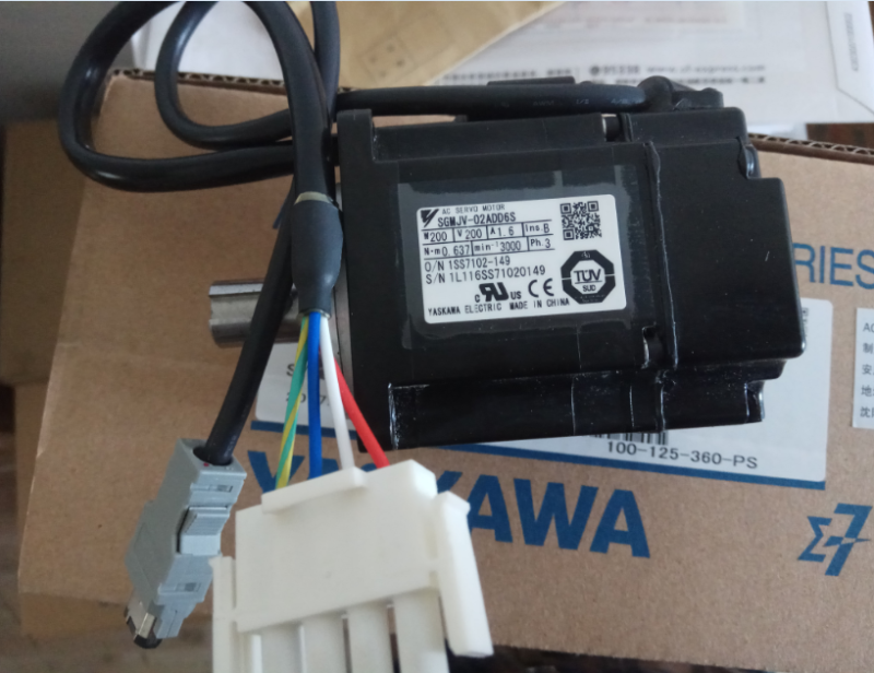 YASKAWA AC SERVO MOTOR SGMJV-02ADD6S NEW ORIGINAL EXPEDITED SHIPPING