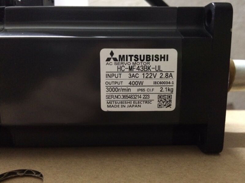 MITSUBISHI AC SERVO MOTOR HC-MF43BK-UL NEW ORIGINAL EXPEDITED SHIPPING