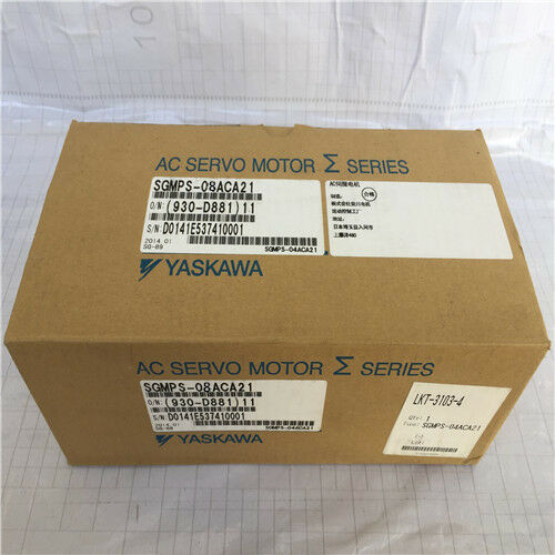 1PC YASKAWA AC SERVO MOTOR SGMPS-08ACA21 NEW EXPEDITED SHIPPING