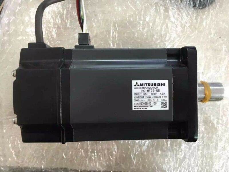 1PC MITSUBISHI AC SERVO MOTOR HC-MF73-UE HCMF73UE NEW ORIGINAL SHIPPING