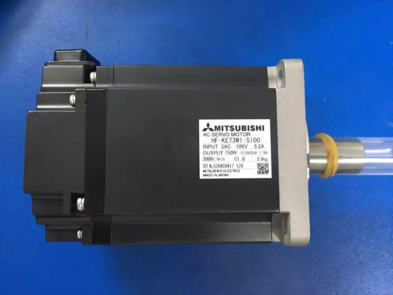 NEW ORIGINAL MITSUBISHI AC SERVO MOTOR HF-KE73W1-S100 HFKE73W1S100