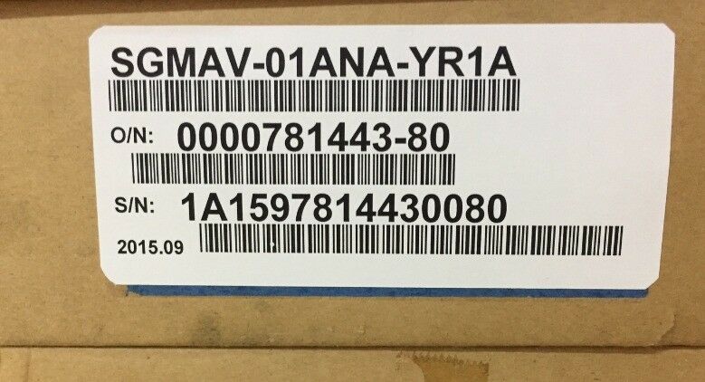 YASKAWA AC SERVO MOTOR SGMAV-01ANA-YR1A NEW EXPEDITED SHIPPING