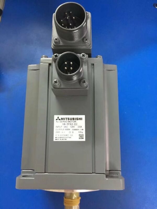 NEW ORIGINAL MITSUBISHI AC SERVO MOTOR HA-FF63-EC 600W 3000 RPM