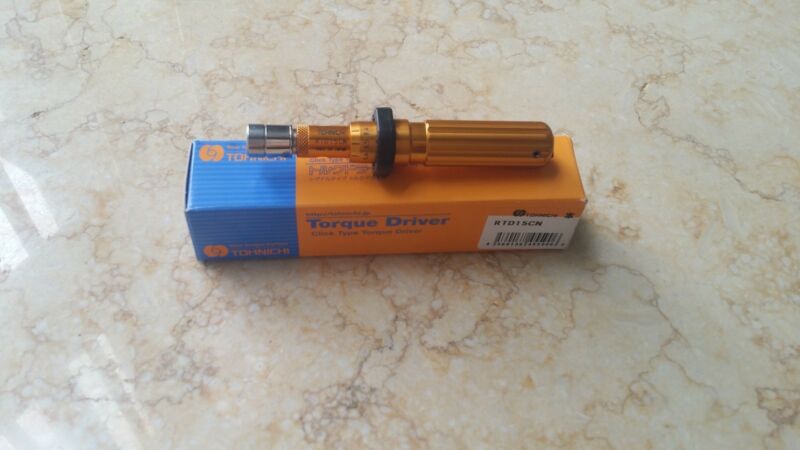 TOHNICHI Adjustable Torque Screwdriver RTD15CN 2-15 cN.m EXPEDITED SHIPPING