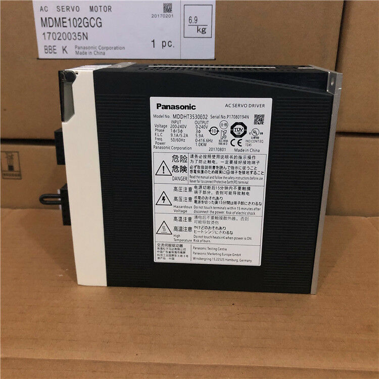 NEW ORIGINAL PANASONIC AC SERVO DRIVER MDDHT3530E02 EXPEDITED SHIPPING