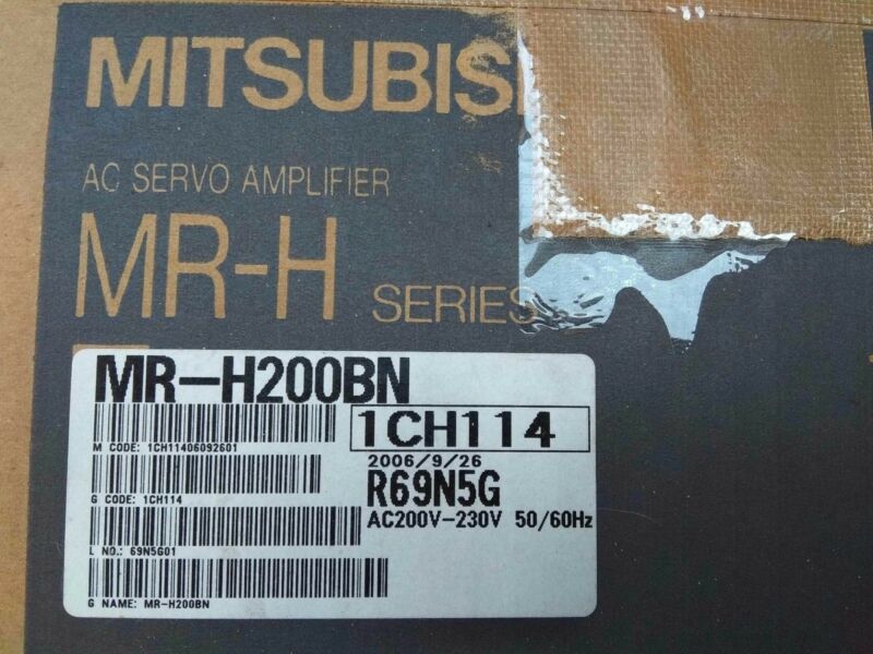 1PC MITSUBISHI AC SERVO DRIVER MR-H200BN NEW ORIGINAL EXPEDITED SHIP