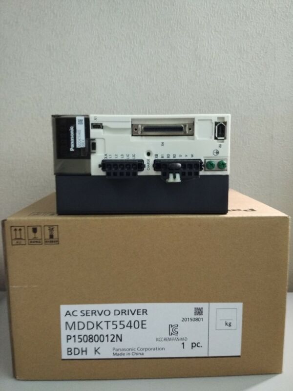 NEW ORIGINAL 1PC PANASONIC AC SERVO DRIVER MDDKT5540E EXPEDITED SHIPPING