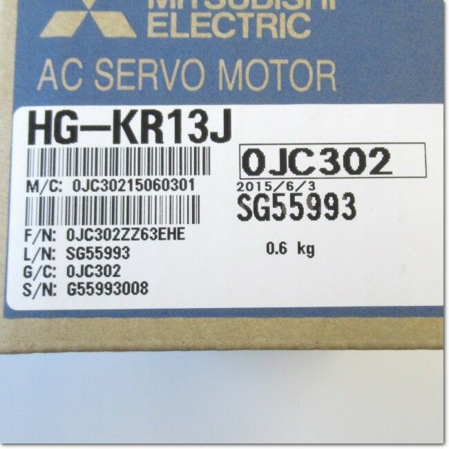 1PC NEW MITSUBISHI AC SERVO MOTOR HG-KR13J HGKR13J EXPEDITED SHIPPING