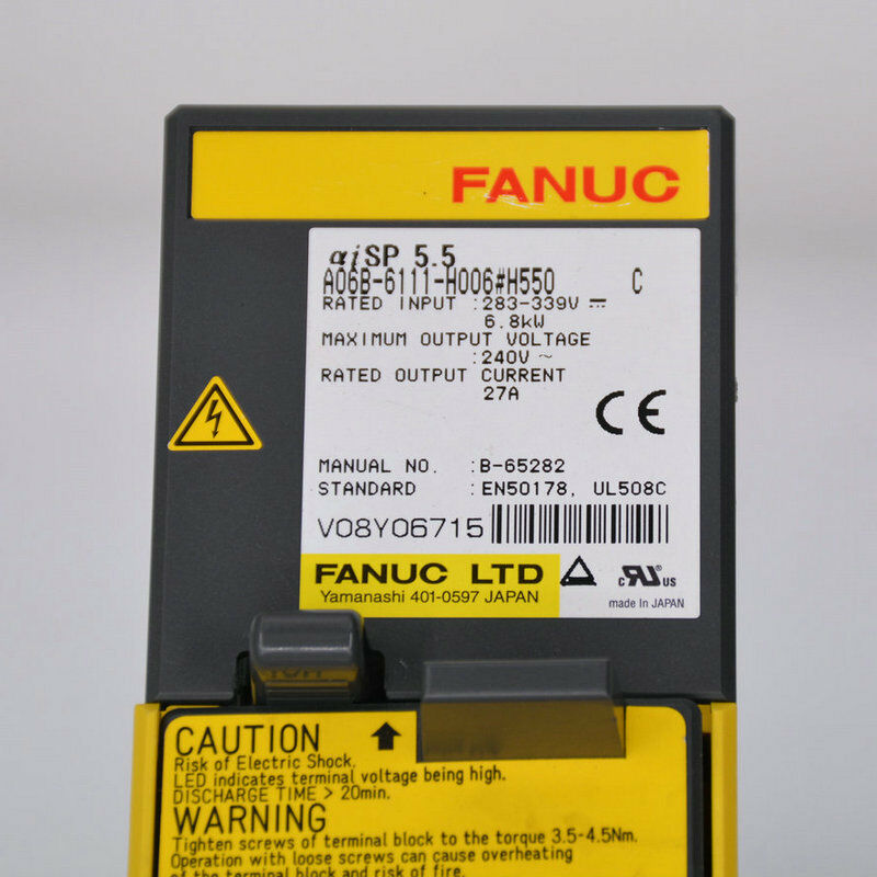 NEW ORIGINAL FANUC SERVO AMPLIFIER MODULE A06B-6111-H006#H550 SHIPPING