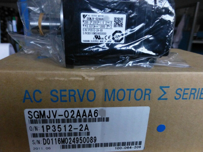 1PC YASKAWA AC SERVO MOTOR SGMJV-02AAA6C NEW ORIGINAL EXPEDITED SHIPPING