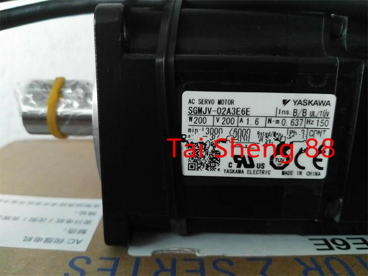 1PC YASKAWA AC SERVO MOTOR SGMJV-02A3E6E NEW ORIGINAL EXPEDITED SHIPPING