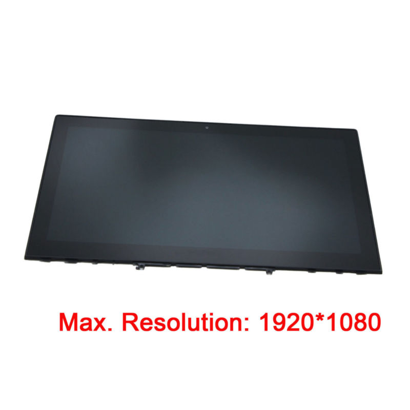 FHD LCD Display Touch Screen Assembly Frame For Lenovo Y50-70 20349 TOUCH