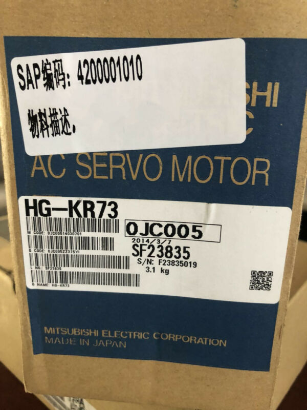 1PC NEW MITSUBISHI AC SERVO MOTOR HG-KR73 HGKR73 EXPEDITED SHIPPING