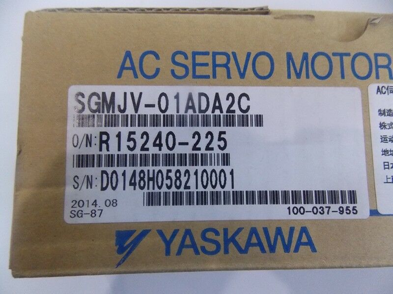 1PC YASKAWA AC SERVO MOTOR SGMJV-01ADA2C NEW ORIGINAL EXPEDITED SHIPPING