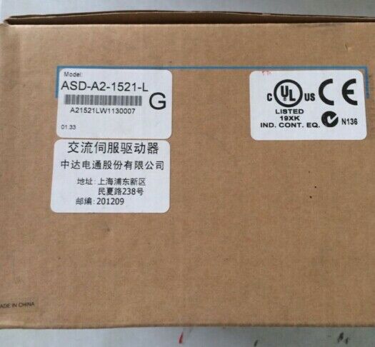 NEW ORIGINAL 1PC DELTA AC SERVO DRIVER ASD-A2-1521-L EXPEDITED SHIPPING