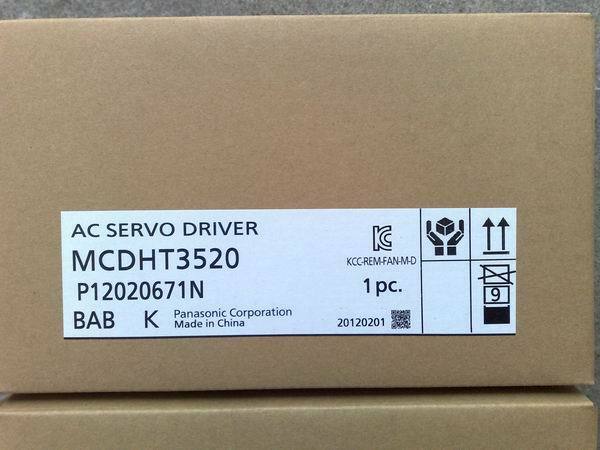 NEW ORIGINAL 1PC PANASONIC AC SERVO DRIVER MCDHT3520 EXPEDITED SHIPPING