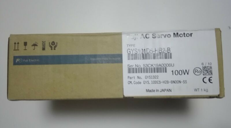 NEW ORIGINAL FUJI AC SERVO MOTOR GYS101D5-HB2-B EXPEDITED SHIPPING