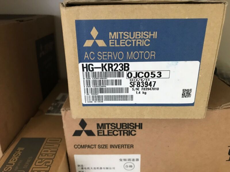 NEW ORIGINAL MITSUBISHI AC SERVO MOTOR HG-KR23B HGKR23B EXPEDITED SHIPPING