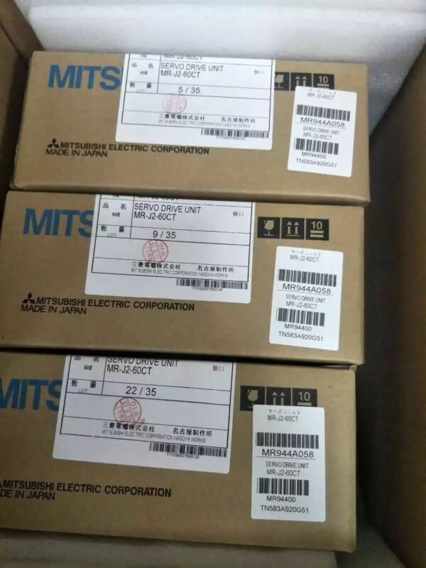 NEW ORIGINAL MITSUBISHI AC SERVO DRIVER MR-J2-60CT EXPEDITED SHIPPING