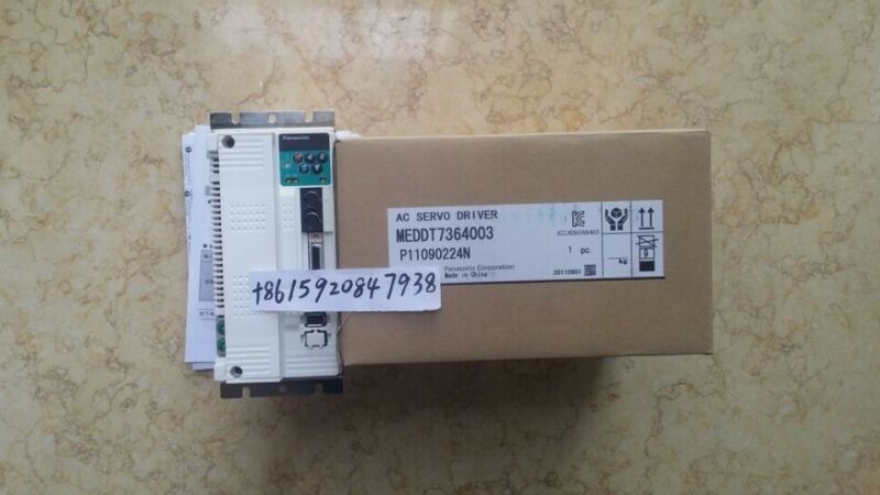 NEW ORIGINAL 1PC PANASONIC AC SERVO DRIVER MEDDT7364003 EXPEDITED SHIPPING