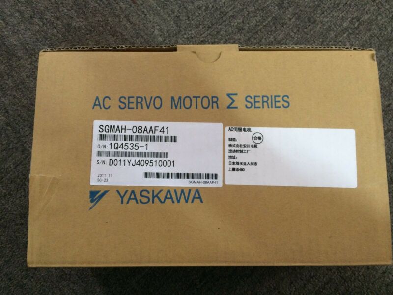 1PC YASKAWA AC SERVO MOTOR SGMAH-08AAF41 NEW ORIGINAL EXPEDITED SHIPPING