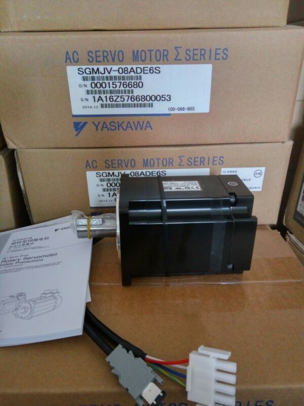 1PC NEW ORIGINAL YASKAWA AC SERVO MOTOR SGMJV-08ADE6S EXPEDITED SHIPPING