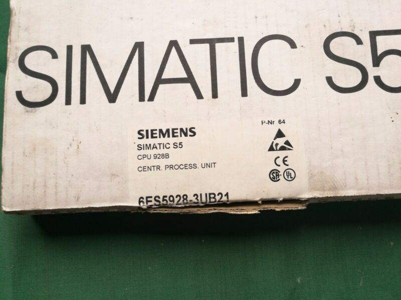 NEW ORIGINAL SIEMENS CENTRAL PROCESS UNIT 6ES5928-3UB21 EXPEDITED SHIPPING