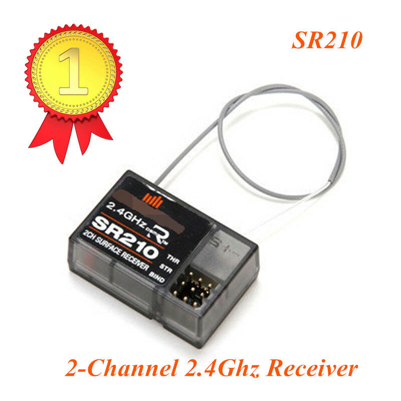 SR210 DSMR 2 Channel Sport RC Surface Marine Receiver fr Spektrum DX4S DX4R DX4C