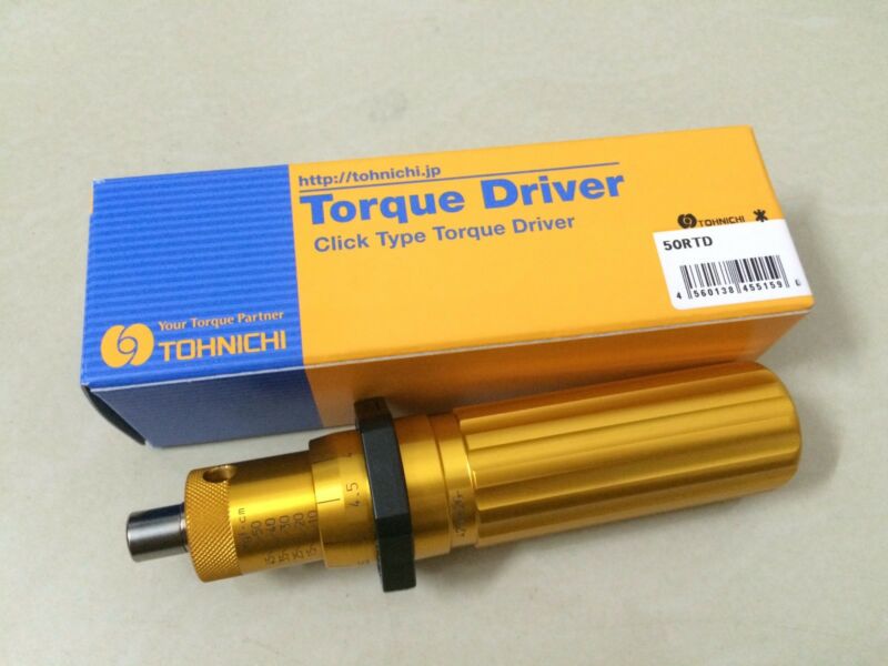 TOHNICHI Adjustable Torque Screwdriver 50RTD 10-50kgf.cm EXPEDITED SHIPPING