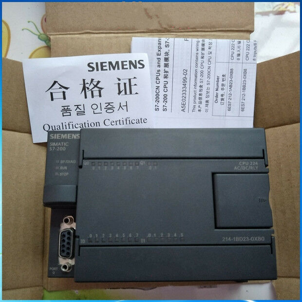 NEW ORIGINAL SIEMENS CPU MODULE 6ES7214-1BD23-0XB0 6ES7 214-1BD23-0XB0 SHIP