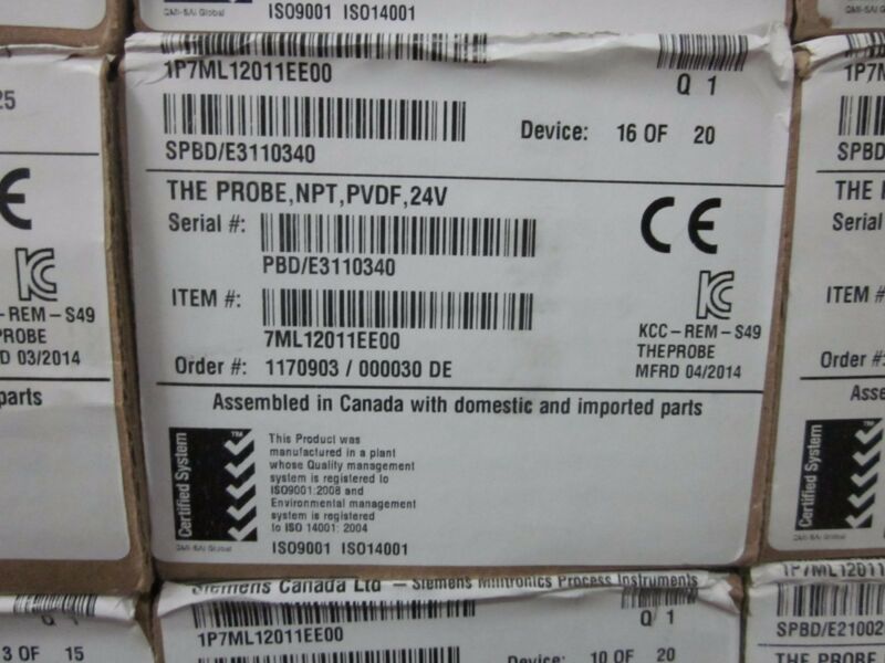 NEW ORIGINAL SIEMENS PROBE 7ML1201-1EE00 EXPEDITED SHIPPING