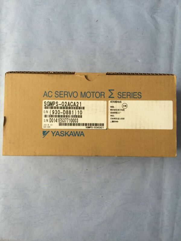 1PC YASKAWA AC SERVO MOTOR SGMPS-02ACA21 NEW EXPEDITED SHIPPING