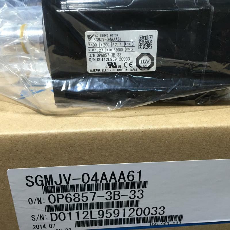 1PC YASKAWA AC SERVO MOTOR SGMJV-04AAA61 NEW ORIGINAL EXPEDITED SHIPPING