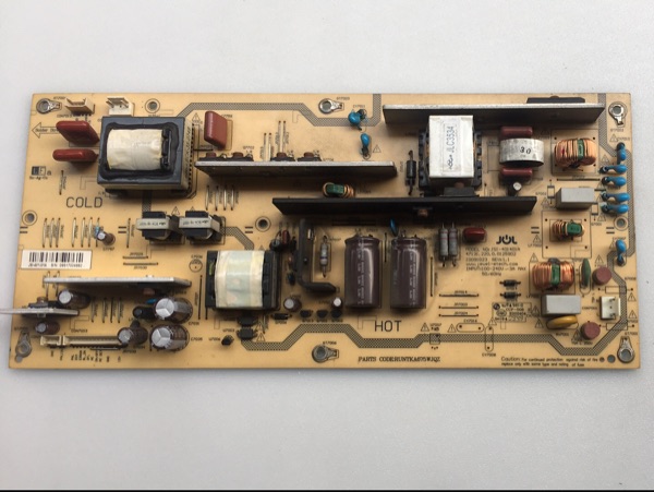 Sharp RUNTKA675WJQZ JSI-401401A Power board for LCD-40G100A