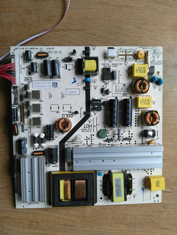 SCEPTRE E505BV-FMQK POWER SUPPLY (K-PL-L01) LYP03112A0